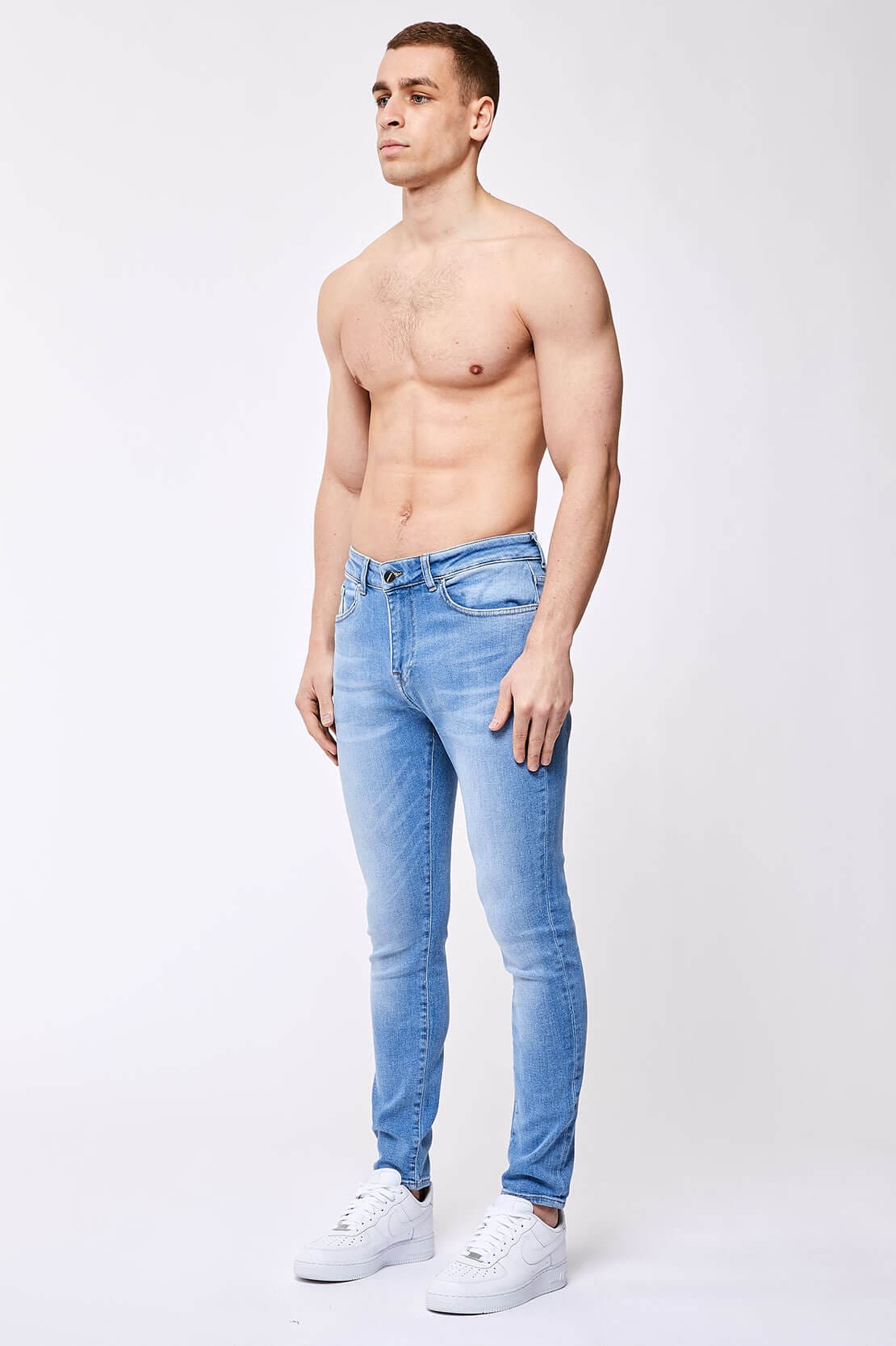 Legend London Jeans SKINNY FIT JEANS - ESSENTIAL BLUE DENIM