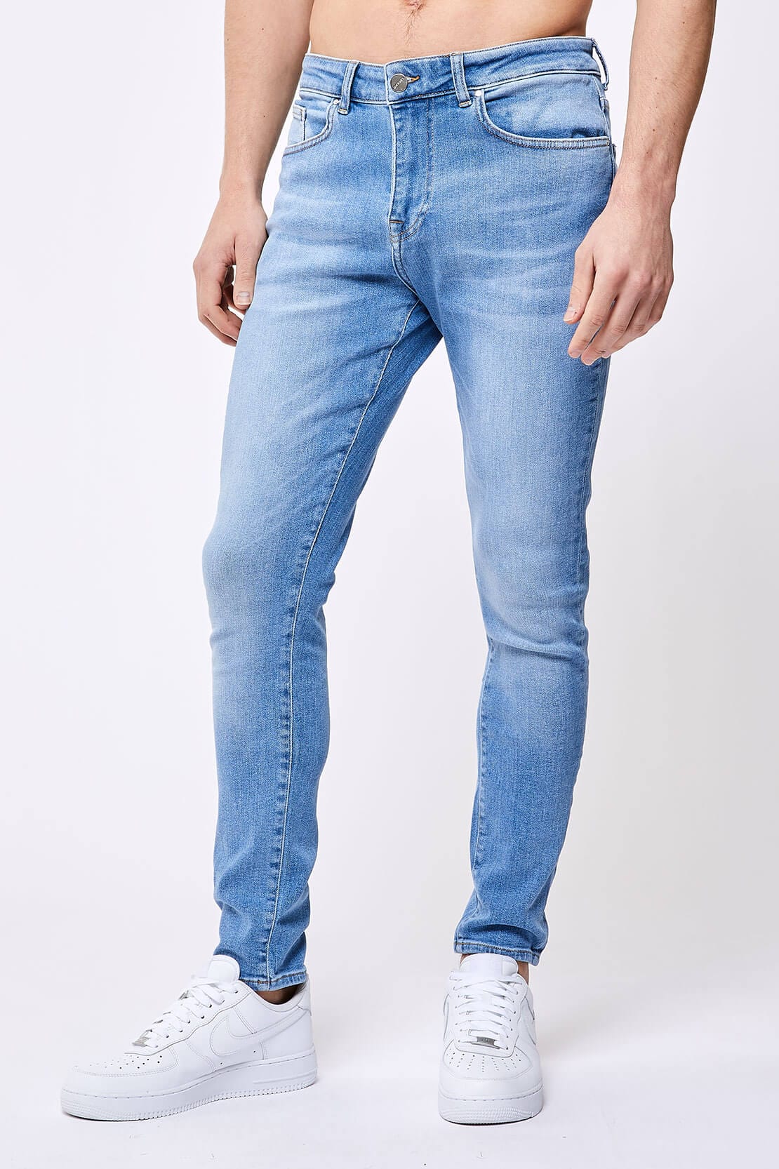 Legend London Jeans SKINNY FIT JEANS - ESSENTIAL BLUE DENIM