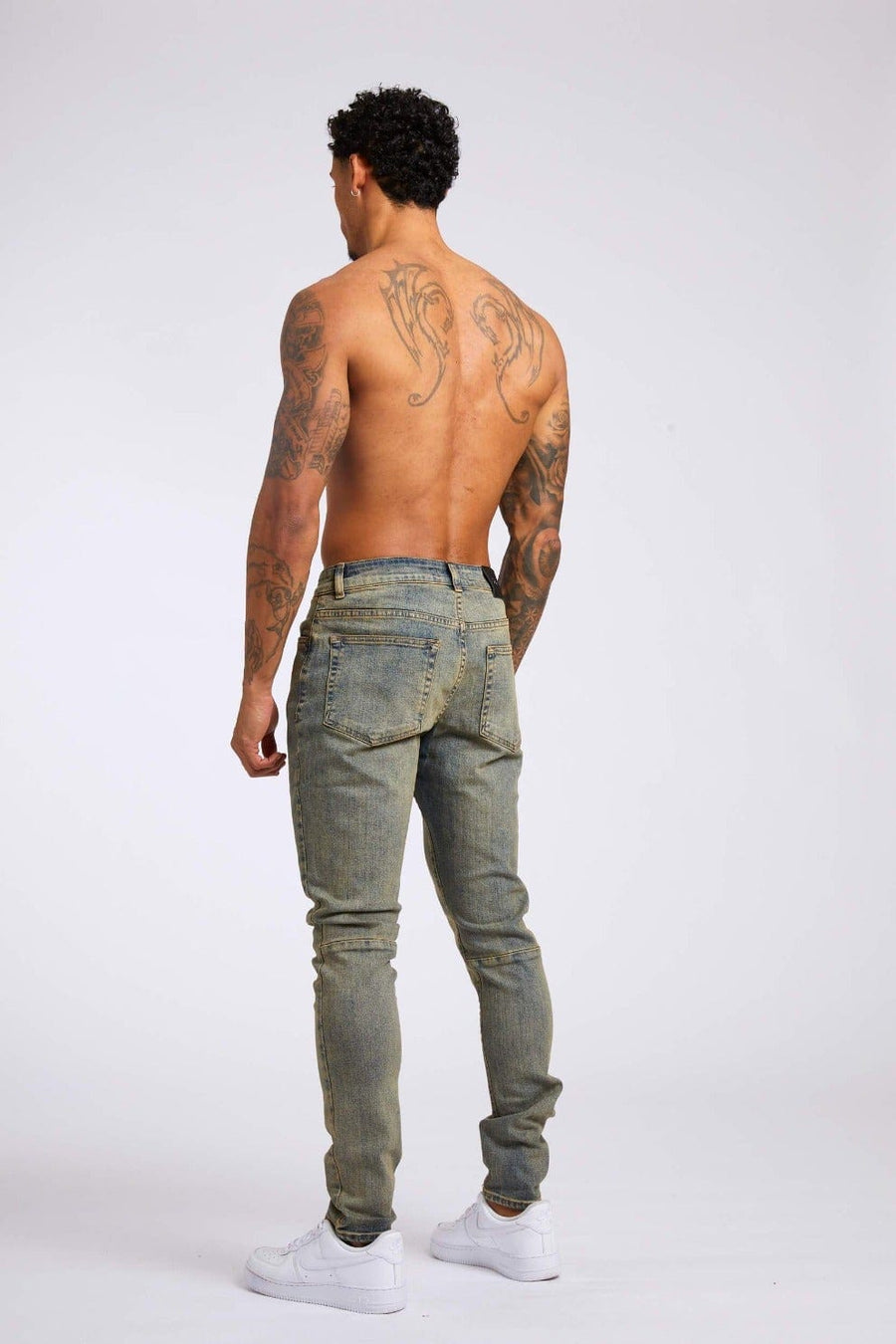 Legend London Jeans SKINNY FIT JEANS - VINTAGE STONE WASH