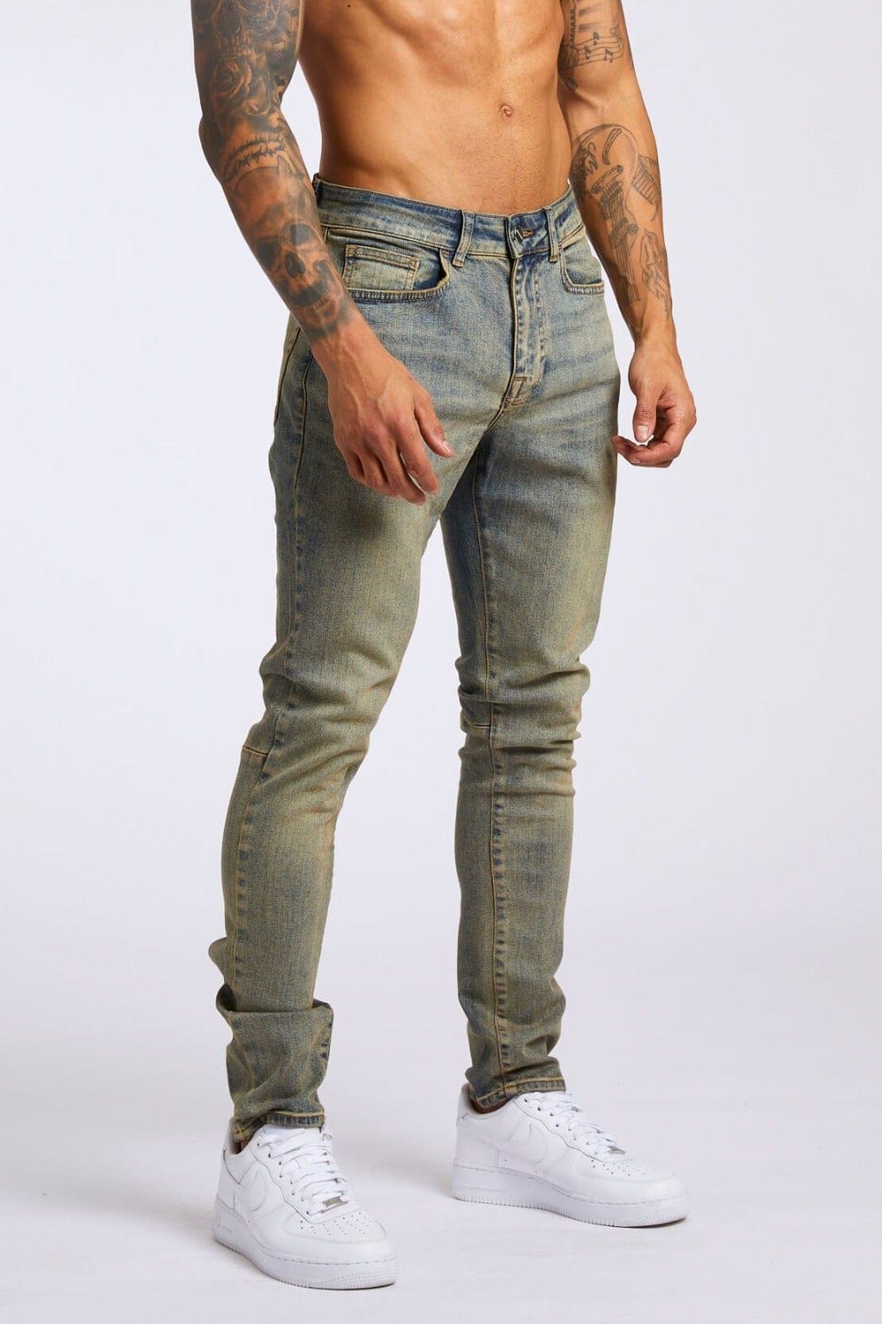 Slim Stone Wash Jeans, Jeans | FatFace.com