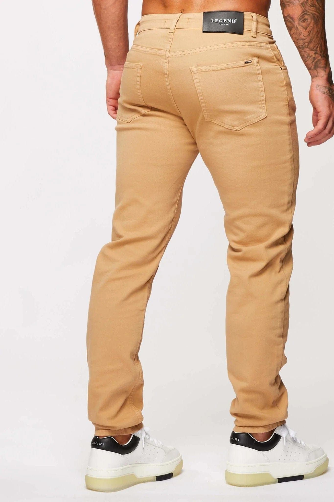 Legend London Jeans STRAIGHT LEG JEANS - BEIGE