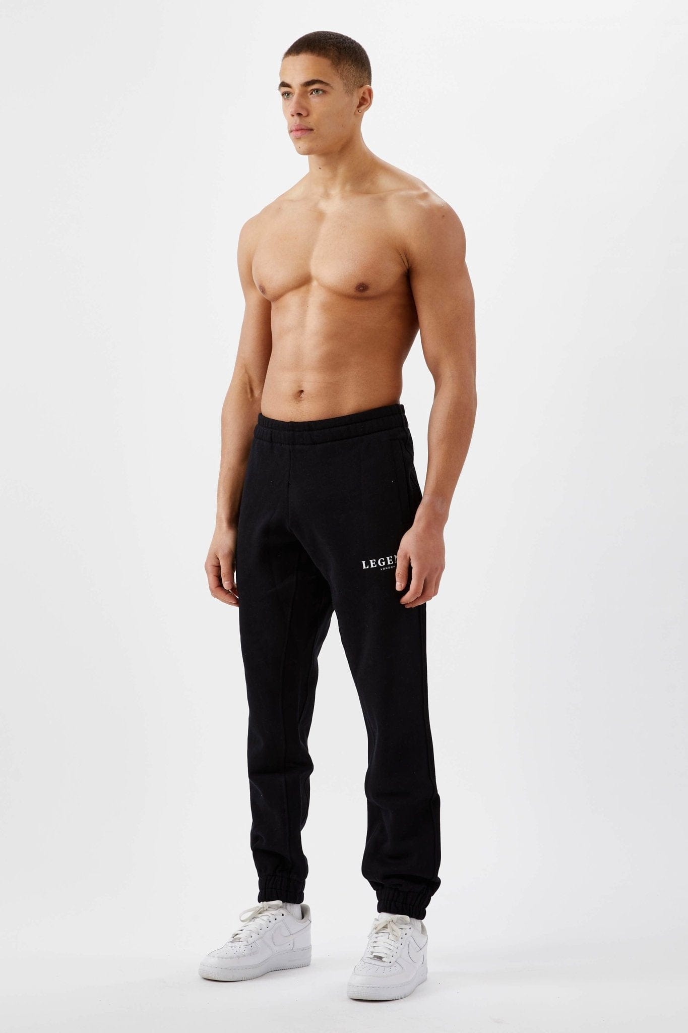 Legend London Joggers LEGEND* BASICS SWEATPANTS - BLACK