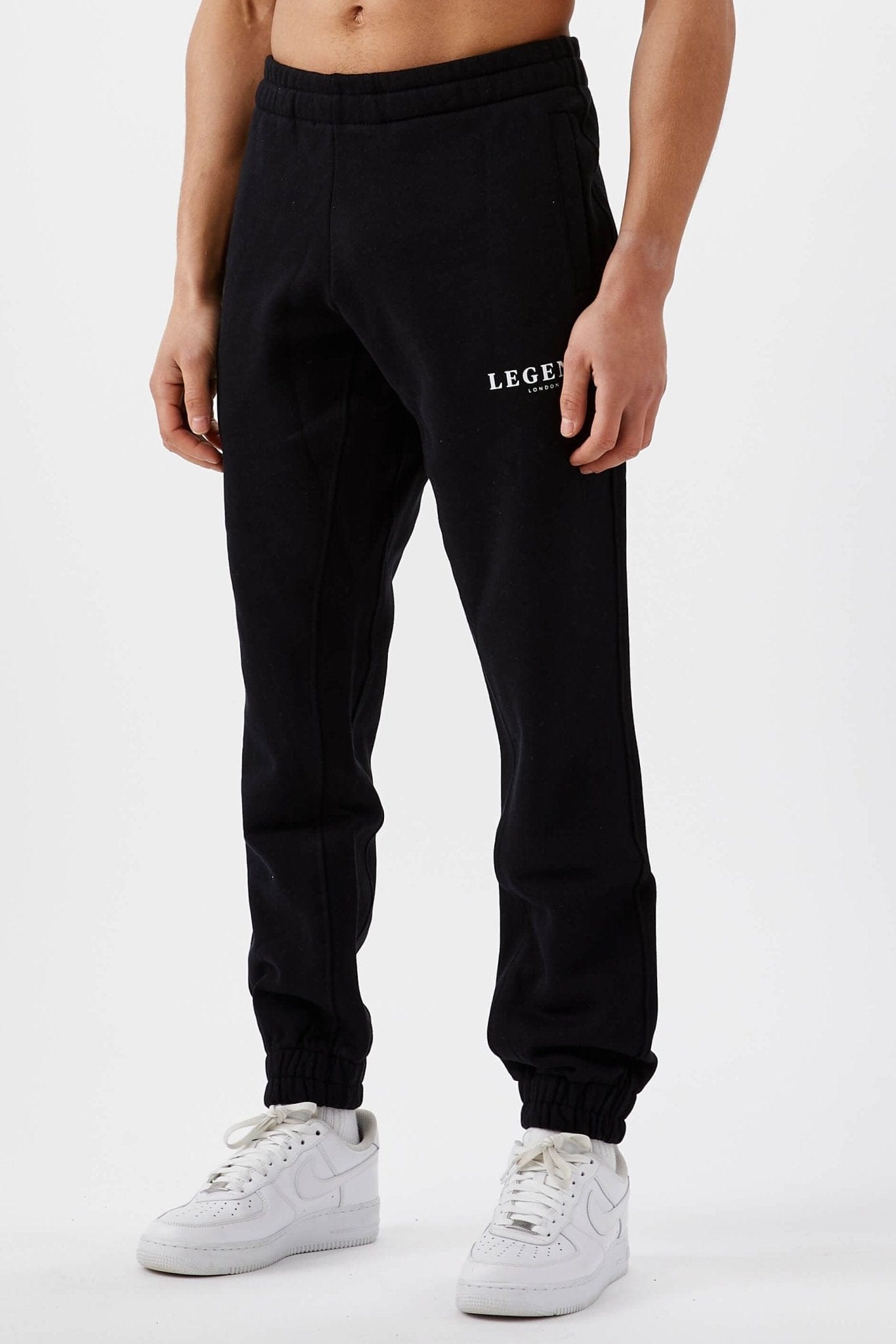 Legend London Joggers LEGEND* BASICS SWEATPANTS - BLACK