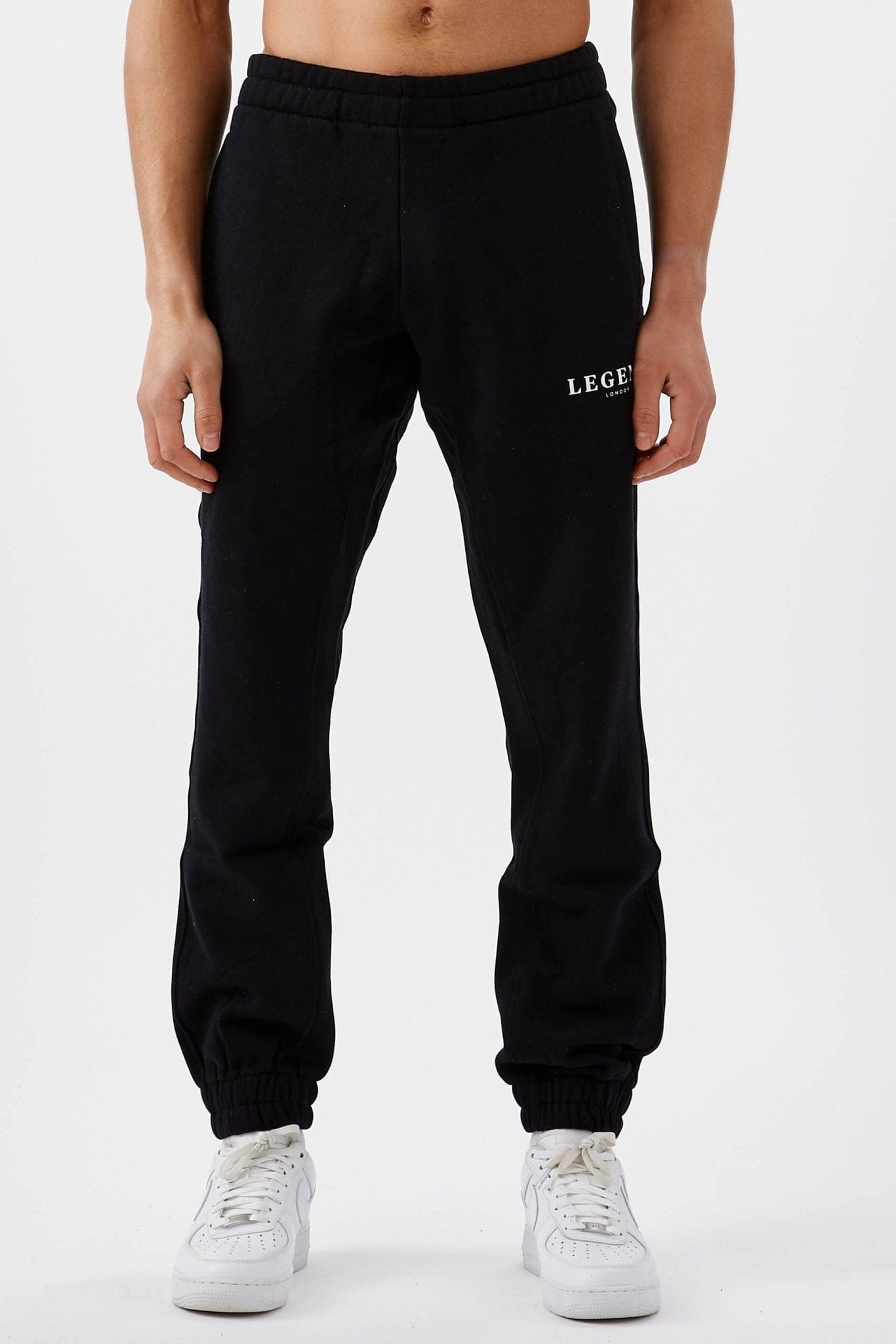 Legend London Joggers LEGEND* BASICS SWEATPANTS - BLACK