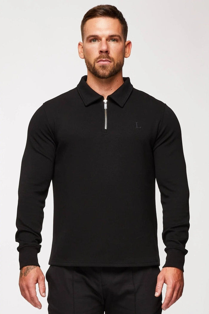 Quarter zip long sleeve top outlet