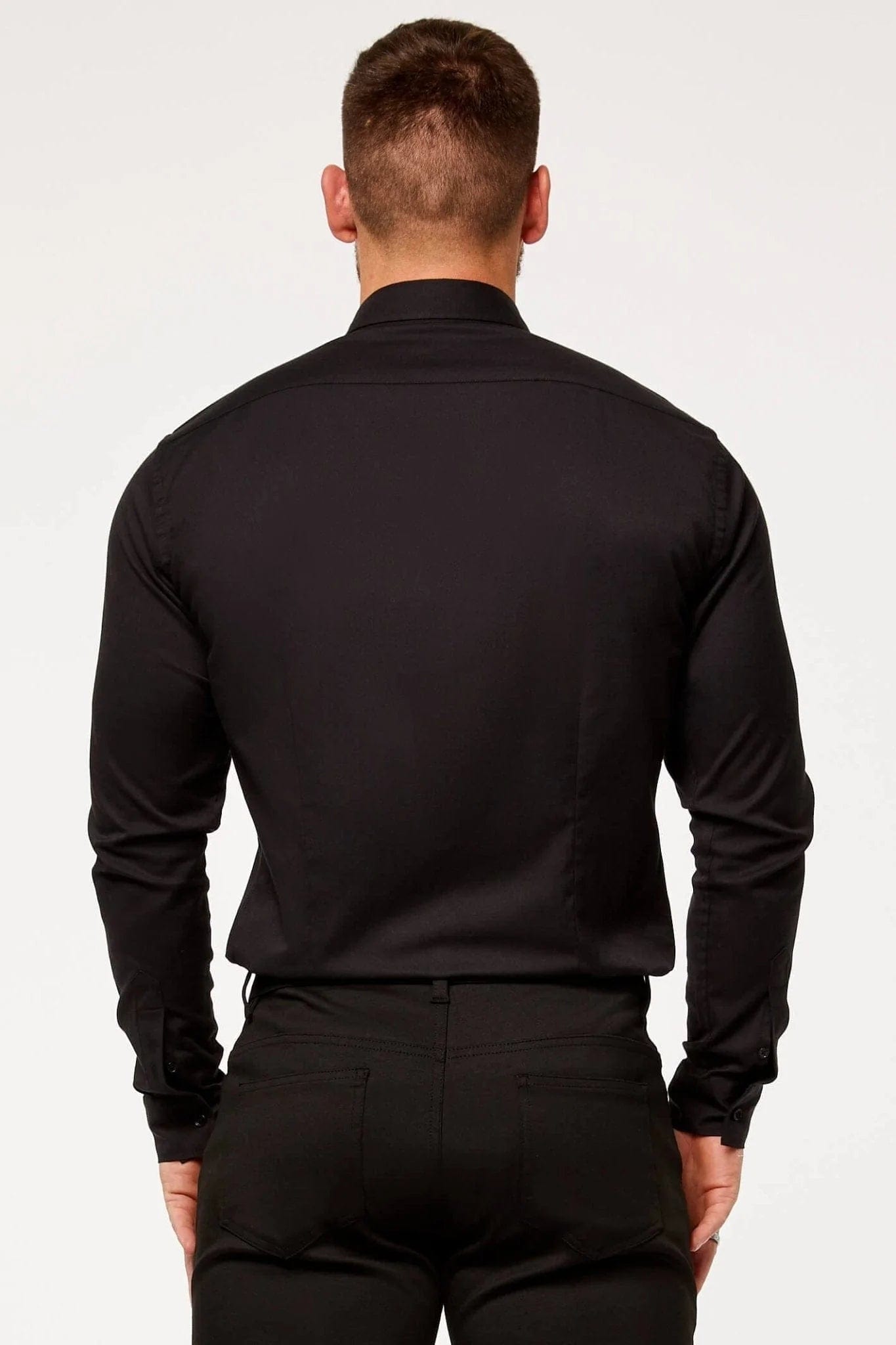 Legend London Shirts DRESS SHIRT - BLACK