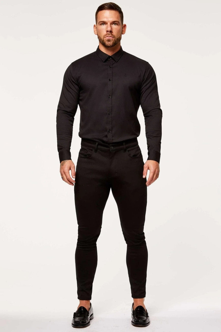 Legend London Shirts DRESS SHIRT - BLACK