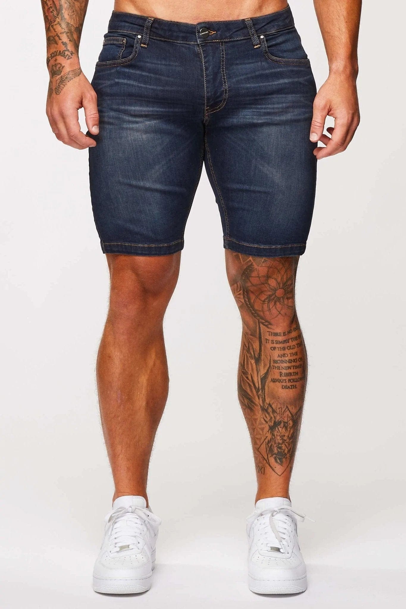 Legend London Shorts DENIM SHORT - CLASSIC INDIGO BLUE