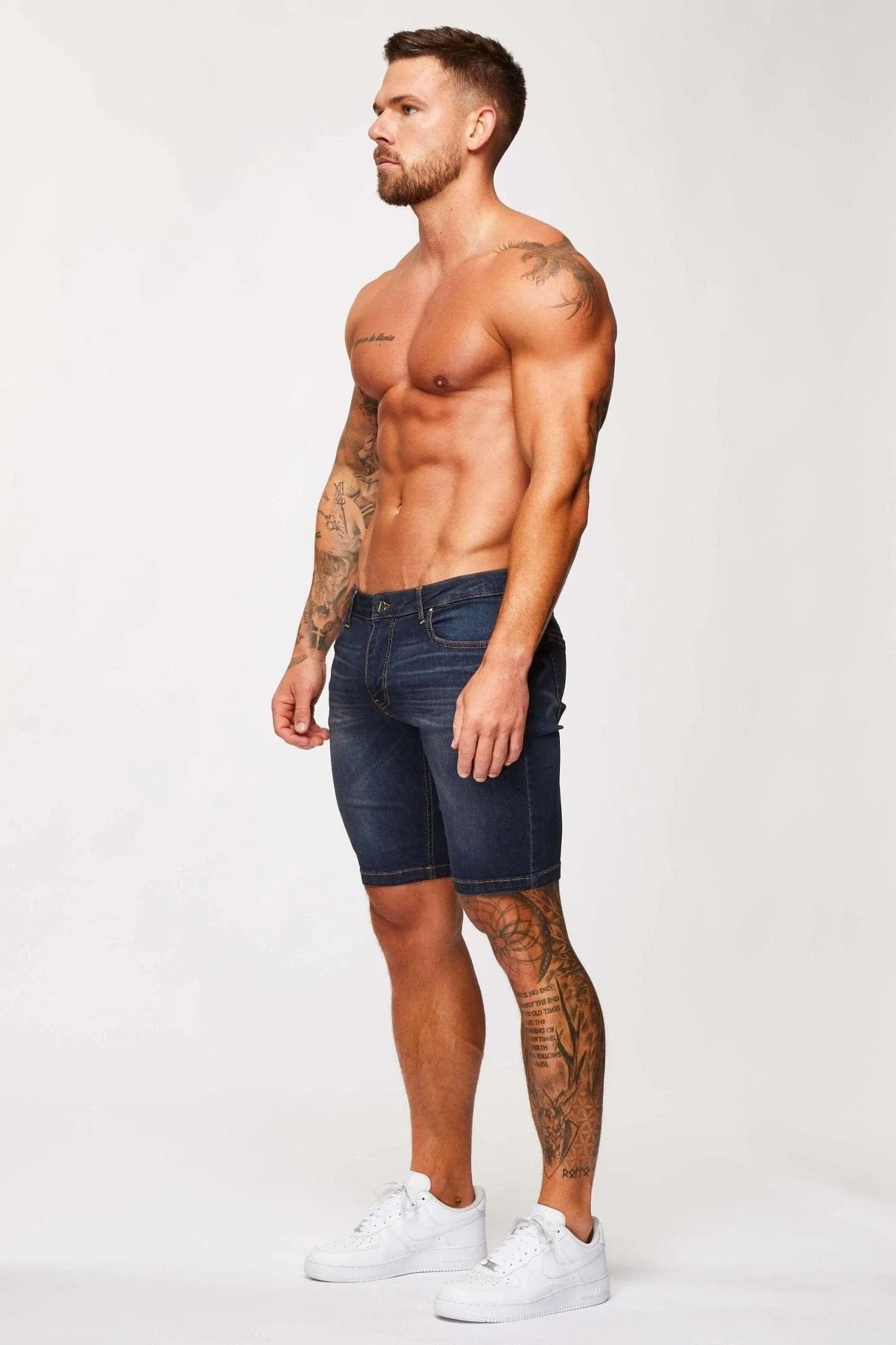 Legend London Shorts DENIM SHORT - CLASSIC INDIGO BLUE