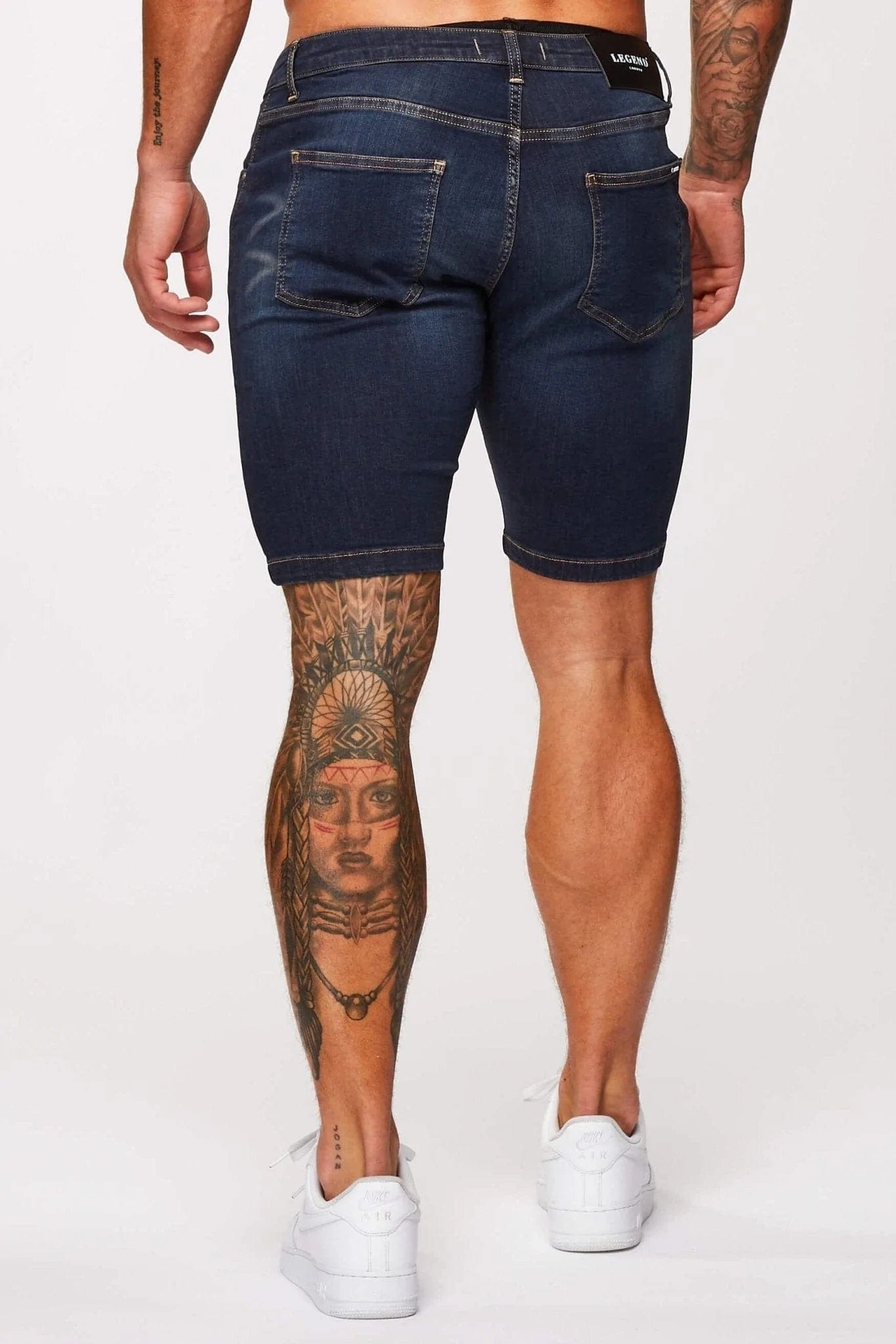 Legend London Shorts DENIM SHORT - CLASSIC INDIGO BLUE