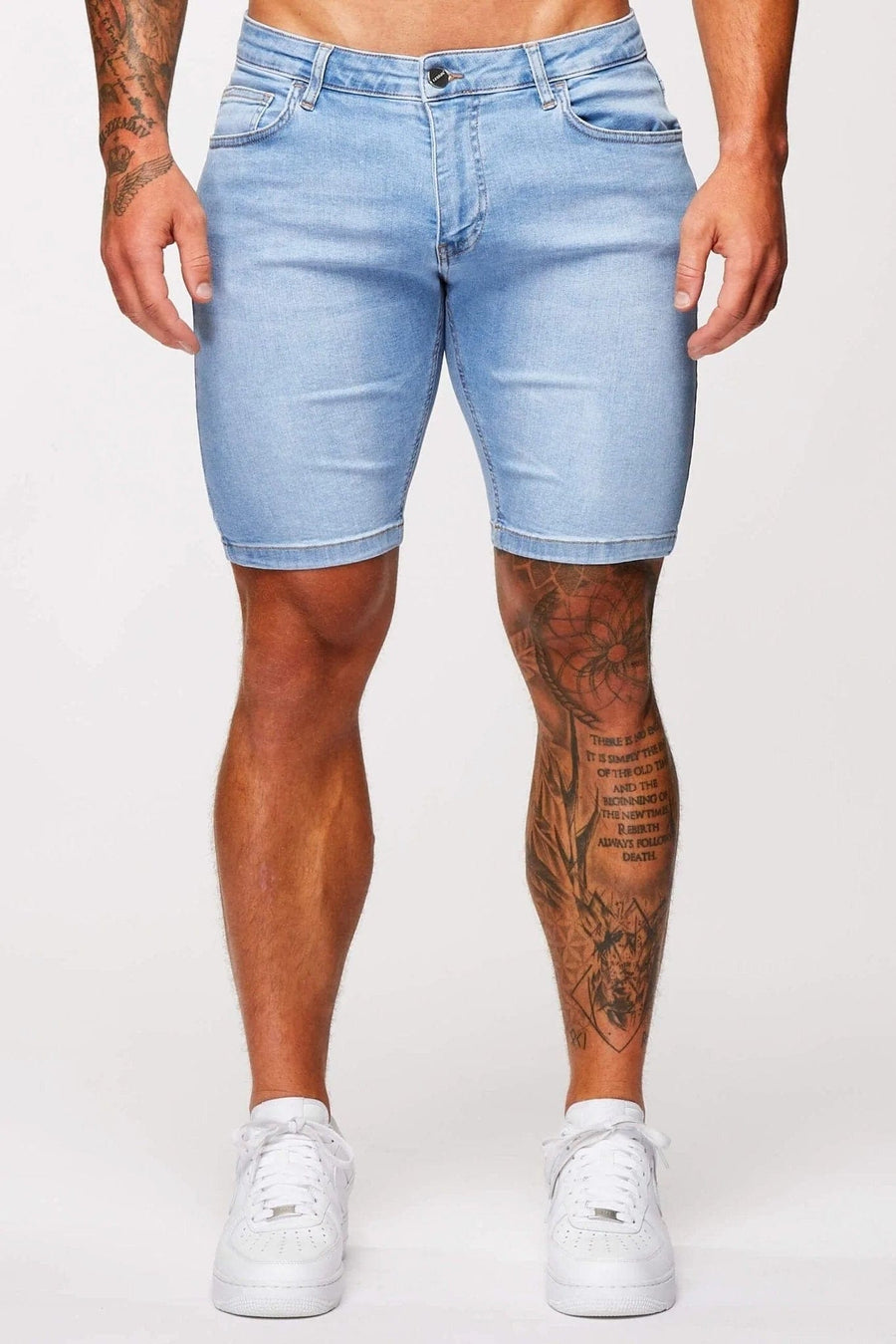 Legend London Shorts Light Blue – Denim Shorts