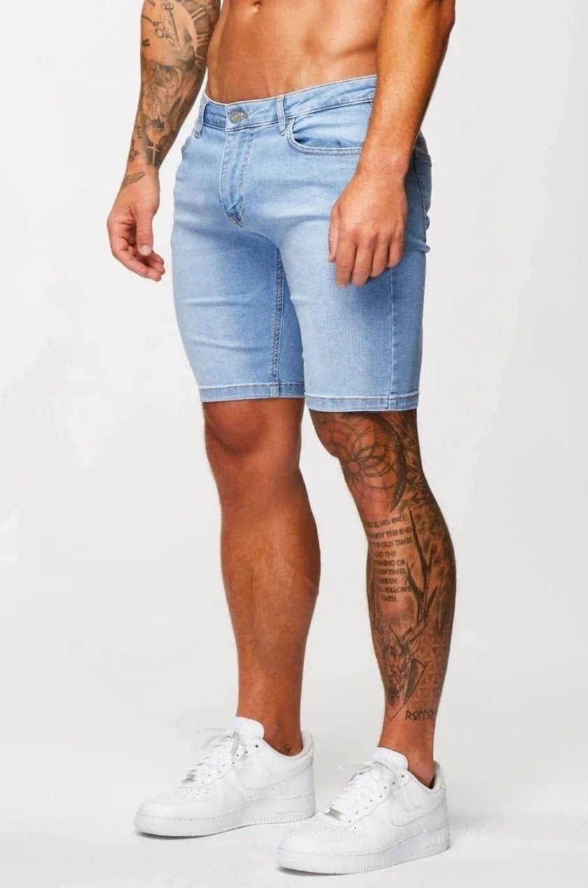 Legend London Shorts Light Blue – Denim Shorts