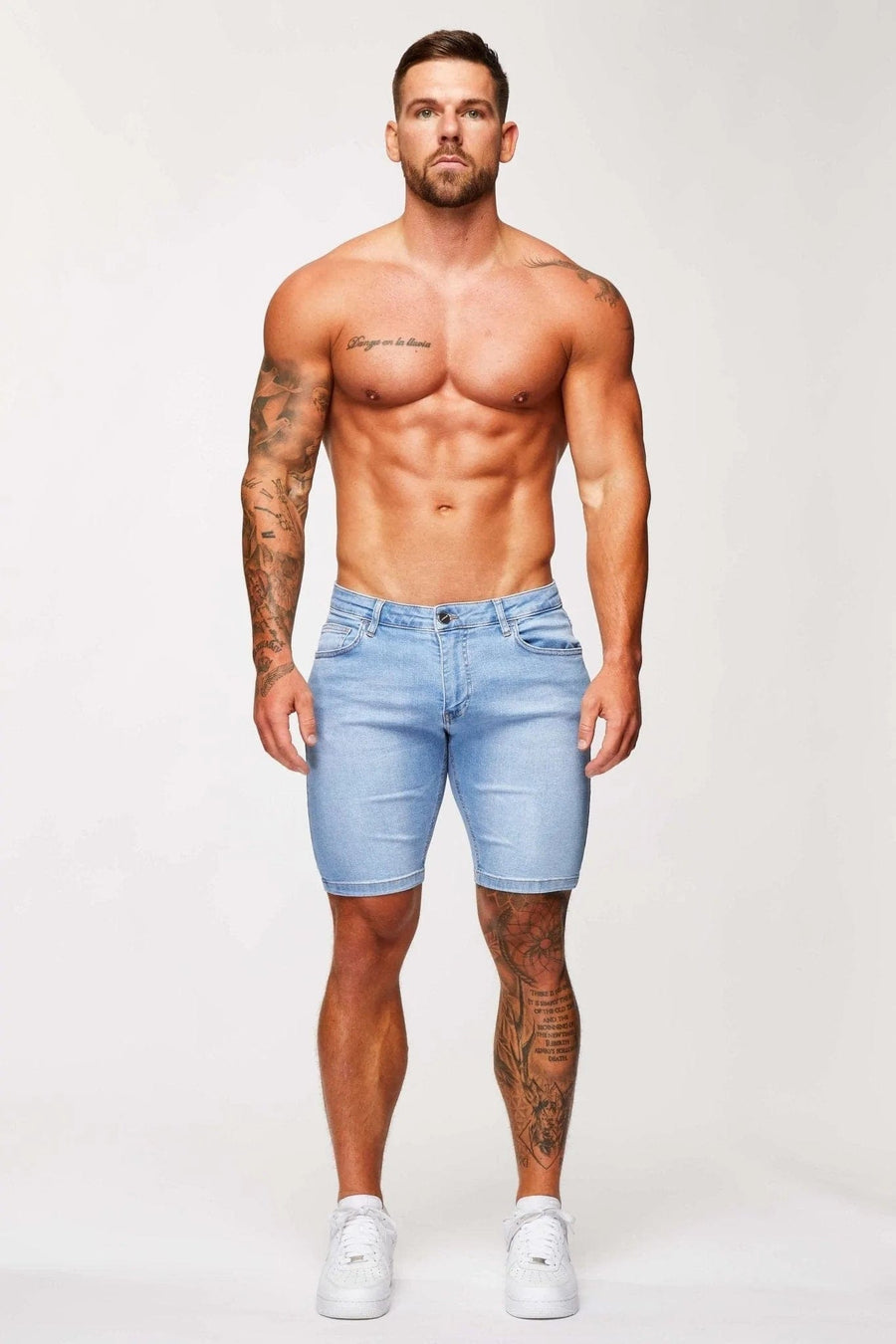 Legend London Shorts Light Blue – Denim Shorts