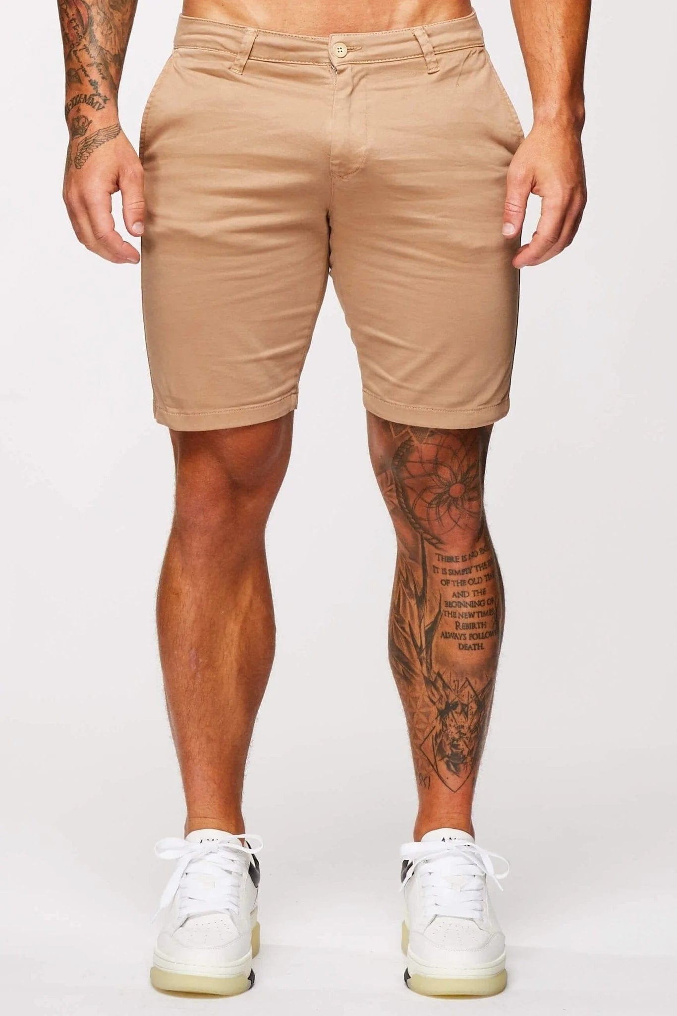 Legend London Shorts STRETCH CHINO SHORT BEIGE