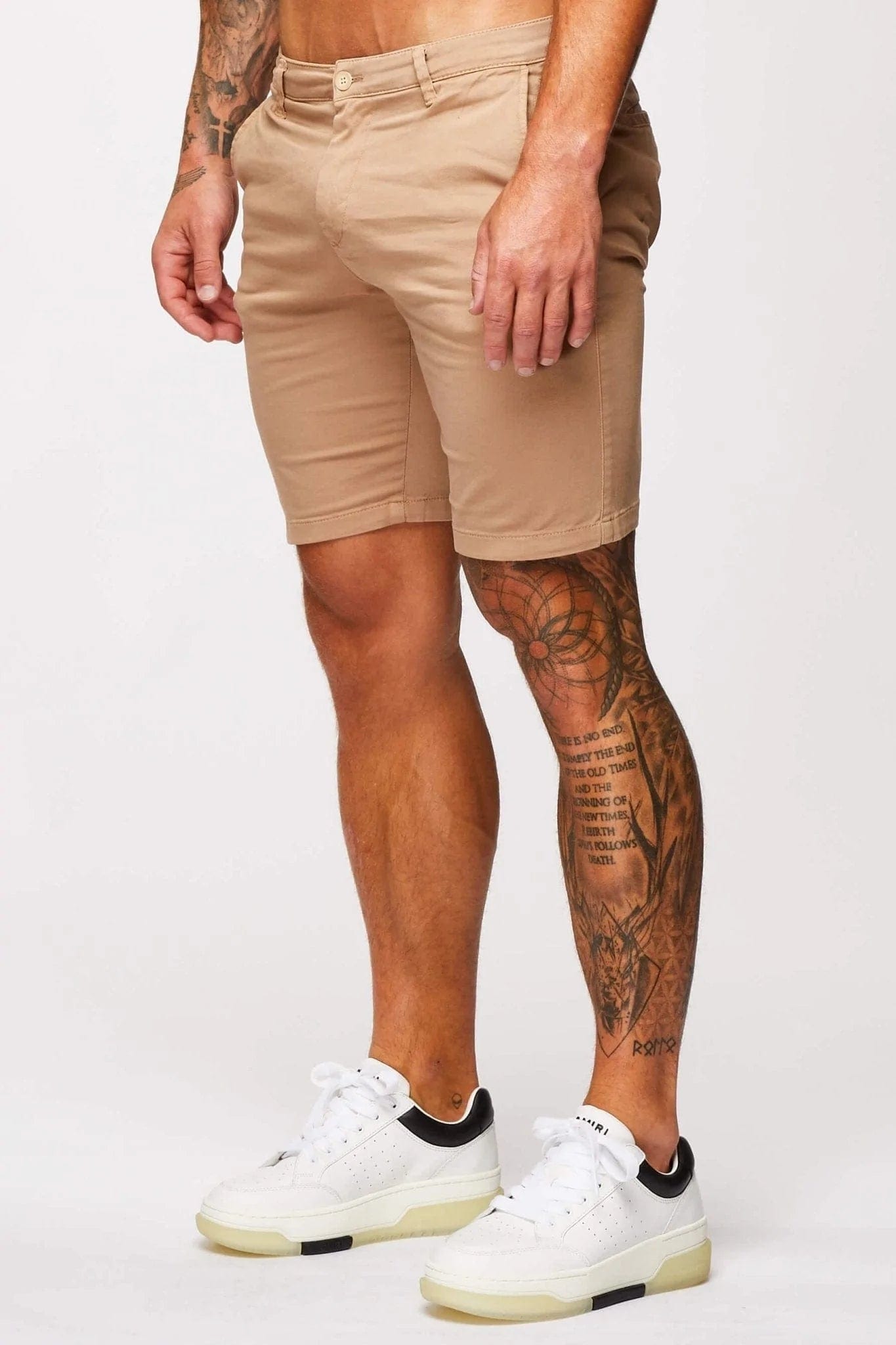 Legend London Shorts STRETCH CHINO SHORT BEIGE