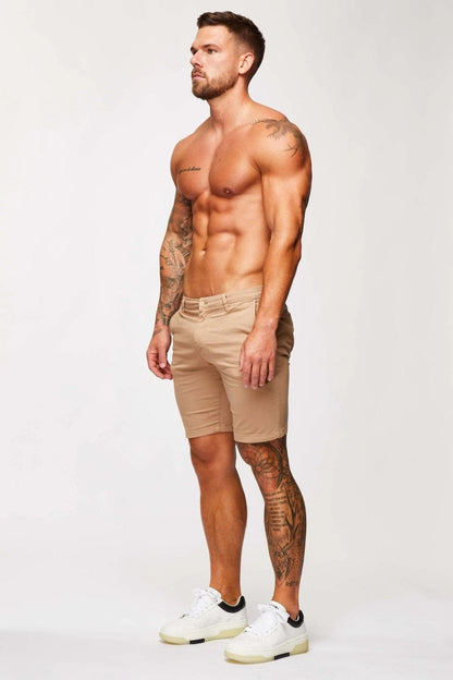 Legend London Shorts STRETCH CHINO SHORT BEIGE