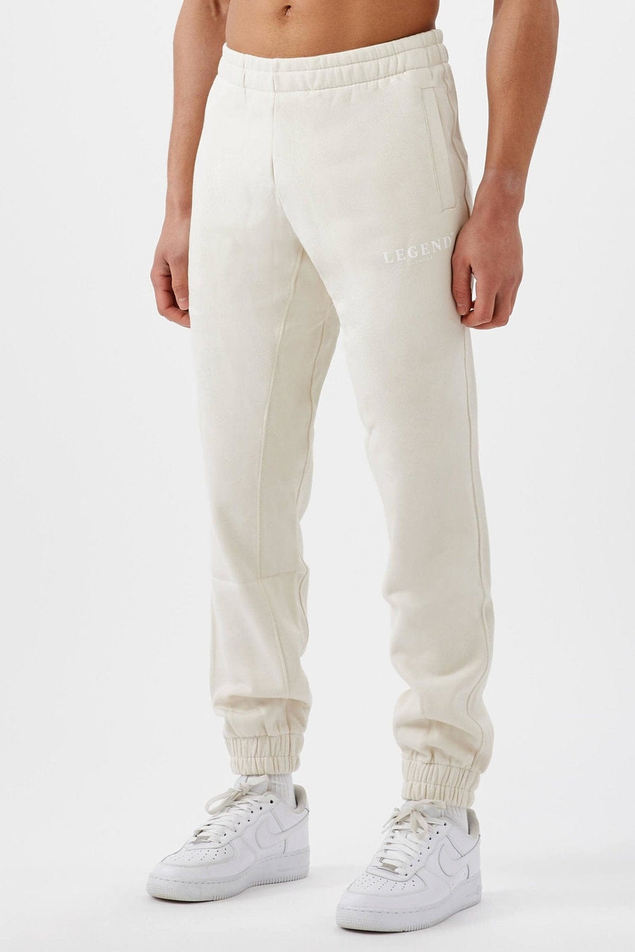 Legend London Tracksuit LEGEND* BASICS SWEATPANTS - CREAM