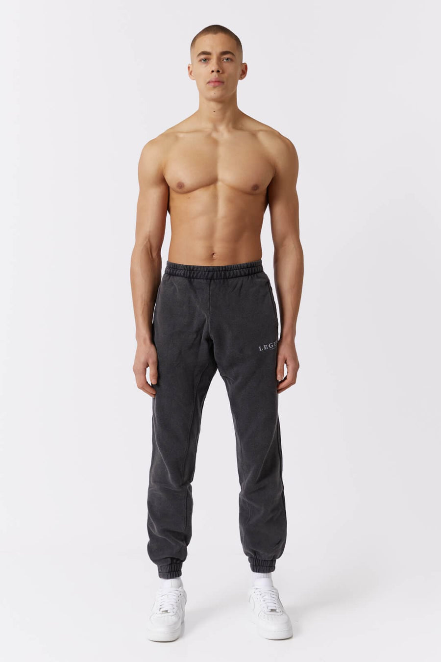 Legend London Tracksuit LEGEND* BASICS SWEATPANTS - WASHED GREY