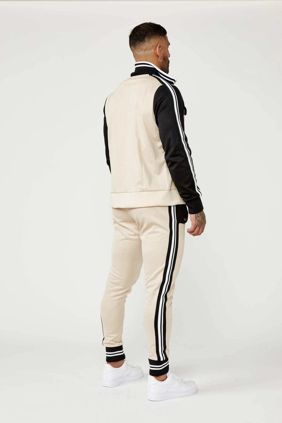 Legend London Tracksuit Sports Track  Jacket  - Cream