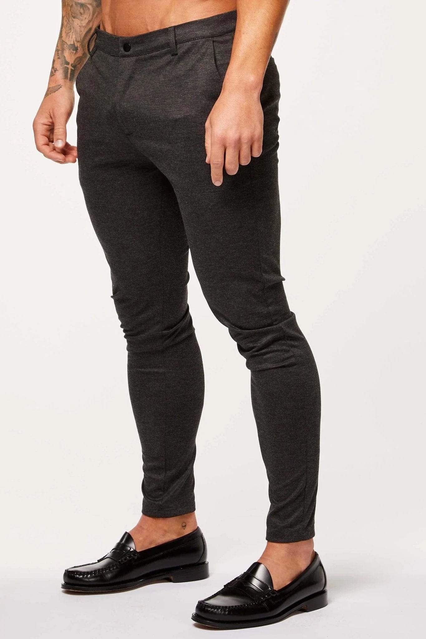 Legend London Trouser GRAIN TROUSERS - CHARCOAL