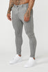 Legend London Trousers Pinstripe Trousers - Grey