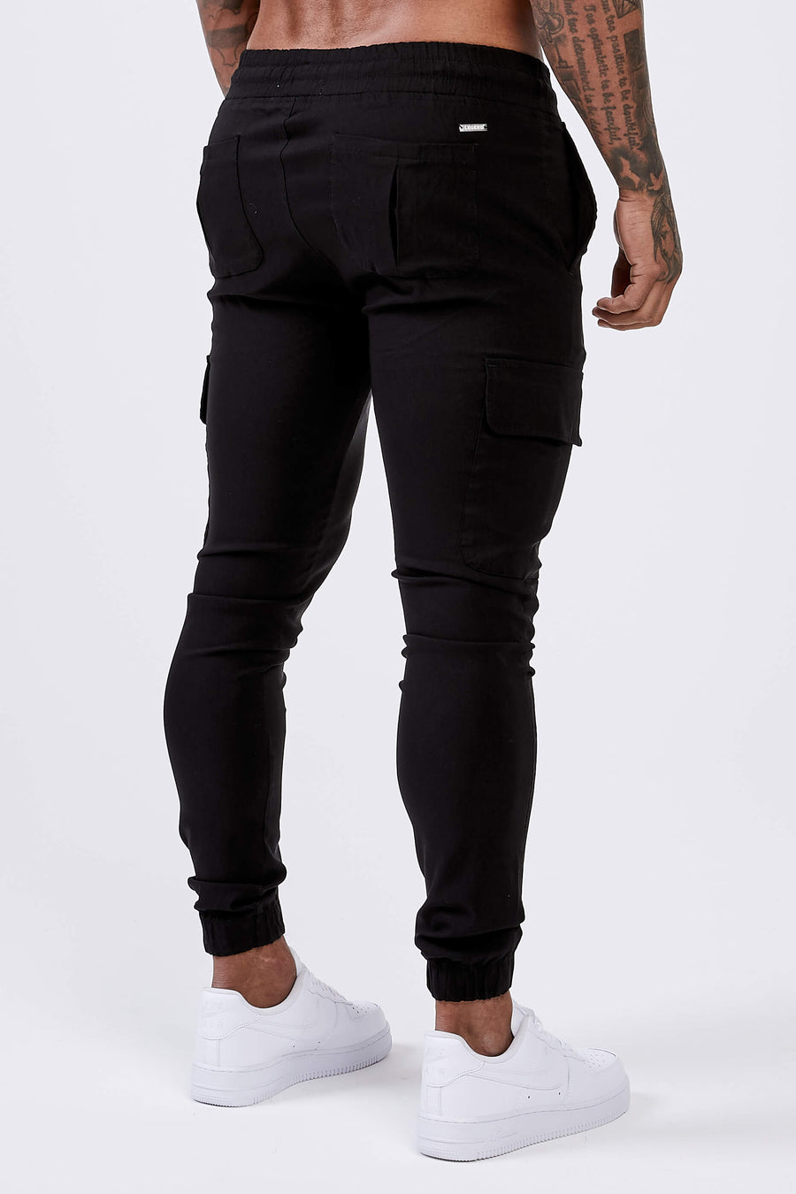 Legend London Trousers SMART CARGO PANT - BLACK