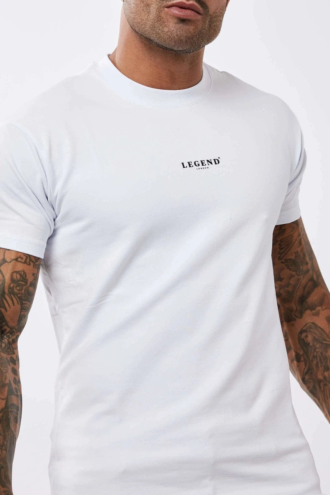 CENTER LOGO T SHIRT WHITE