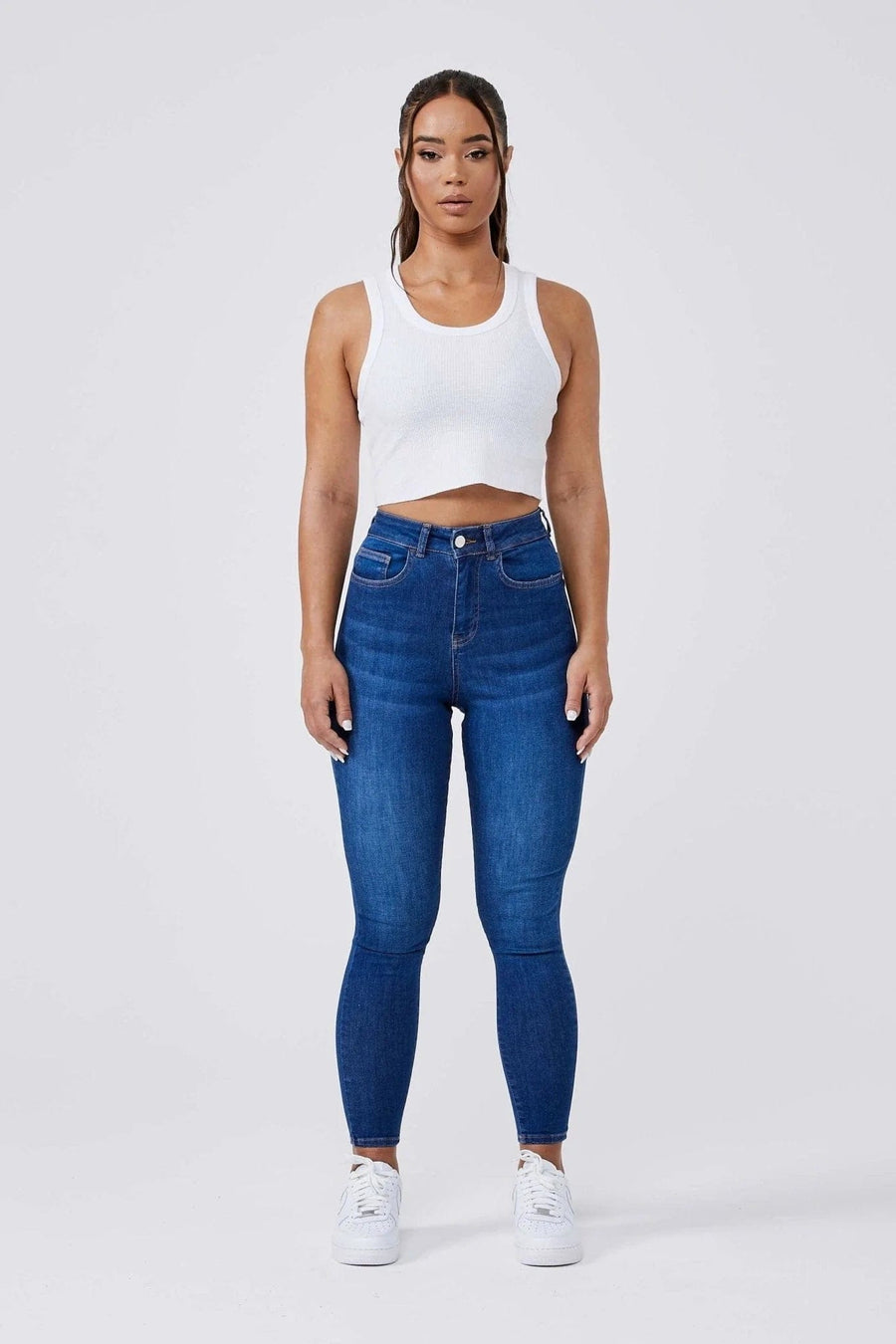 Legend London Women's Jeans SKINNY JEANS - DARK BLUE