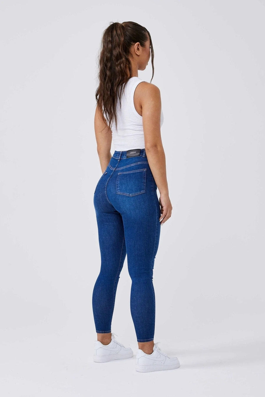 Legend London Women's Jeans SKINNY JEANS - DARK BLUE