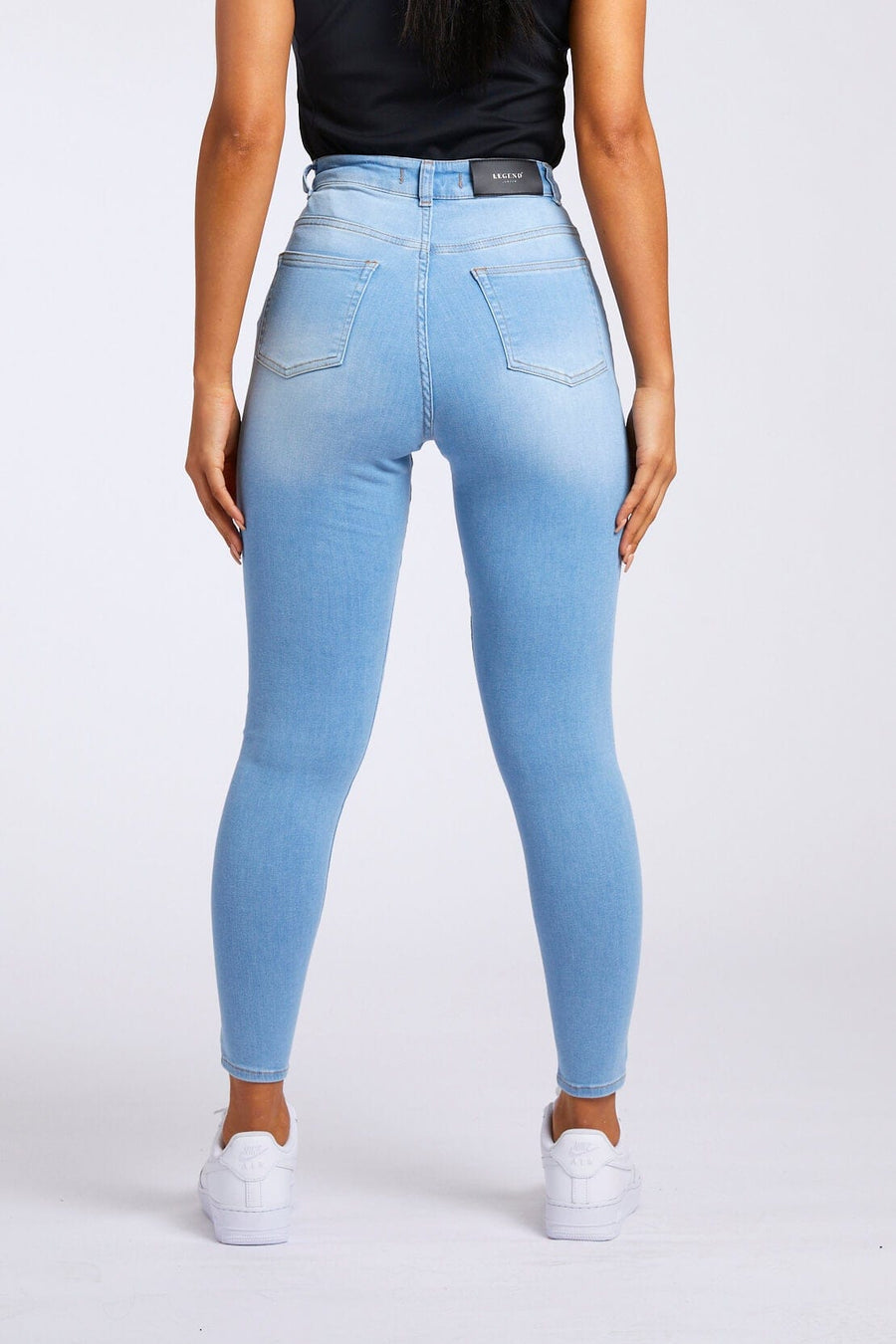 Legend London Women's Jeans SKINNY JEANS - LIGHT BLUE