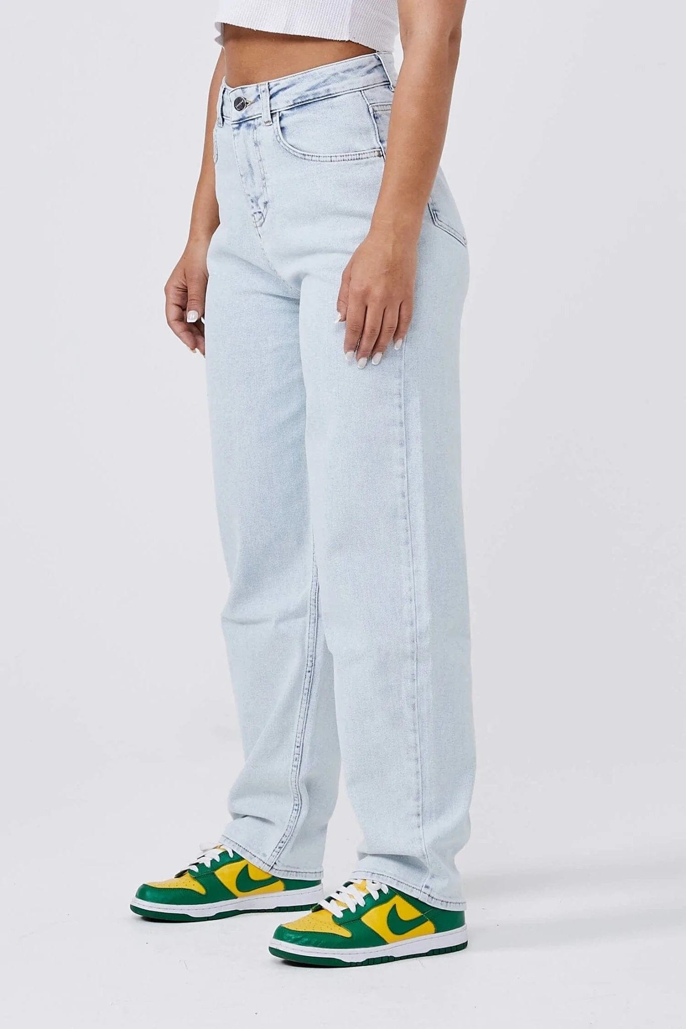 Bleach wash best sale jeans